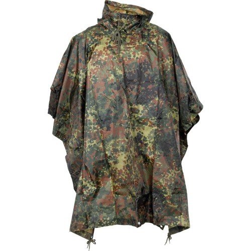 Дождевик-пончо MFH Rip Stop - BW Camo
