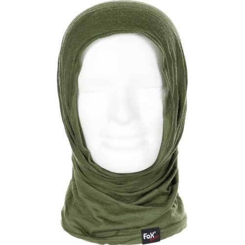 Бафф на шею FoxOutdoor Merino Lite, зелёный
