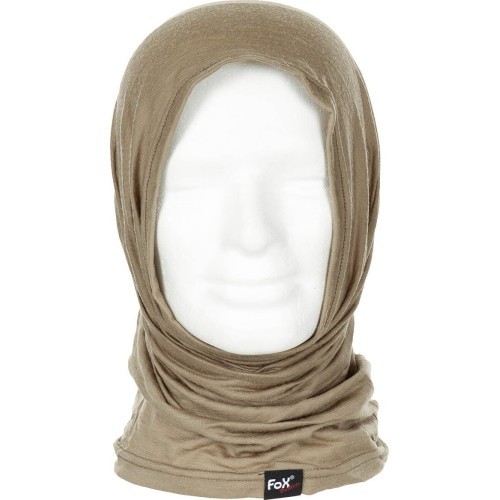 Neck Gaiter FoxOutdoor Merino Lite - Coyote Tan
