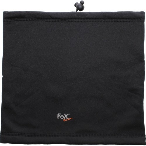 Kaklo mova FoxOutdoor Soft Shell, juoda