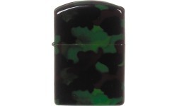 Windproof Lighter MFH - Woodland, Unfilled
