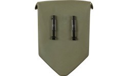 Folding Spade MFH - Green, 3-part