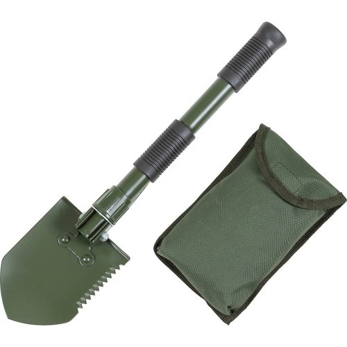 Mini Folding Shovel Set MFH 3in1 - Green