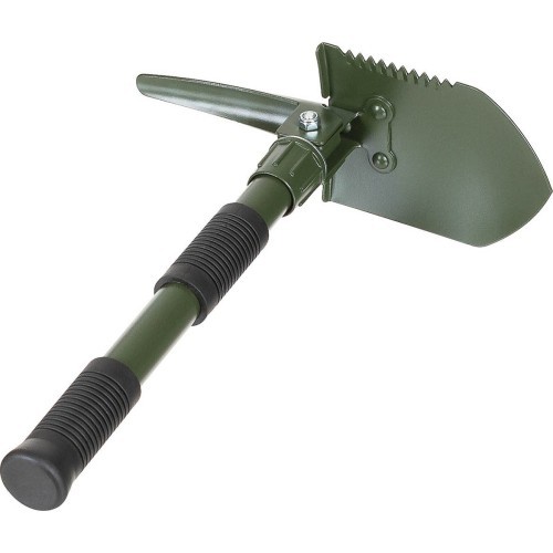 Mini Folding Shovel Set MFH 3in1 - Green