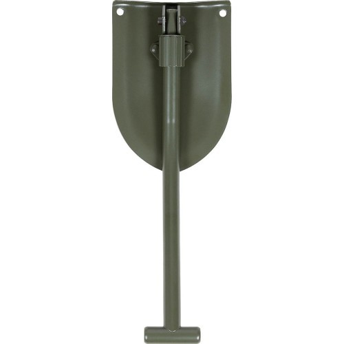 Folding Spade MFH - Green, Steel