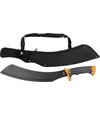 Mačetė MFH Samurai, juoda, su nailoniniu dėklu