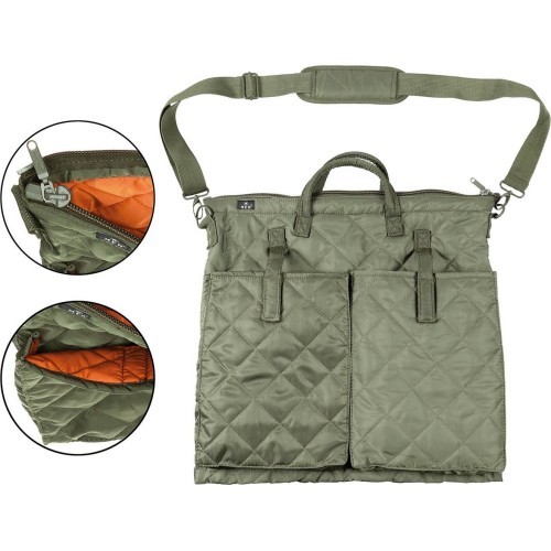 Bag with shoulder strap MFH BW OD green