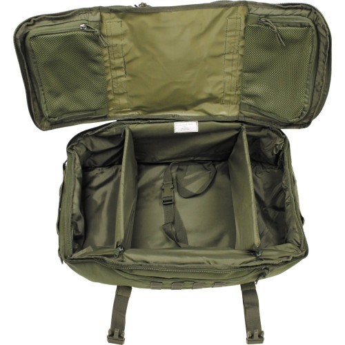 Kelioninė kuprinė MFH Travel, žalia, 62x25x35 cm