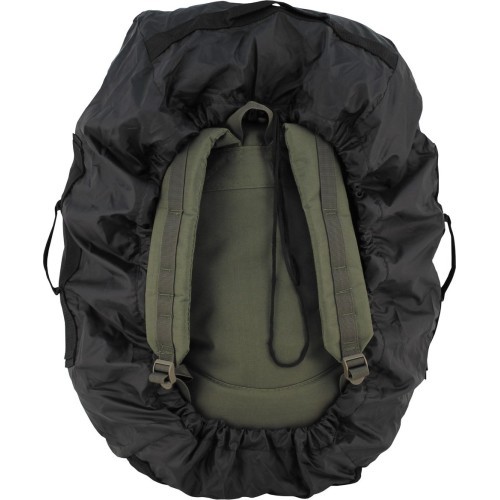 Kuprinės apdangalas FoxOutdoor Transit I, juodas, 80-100 l