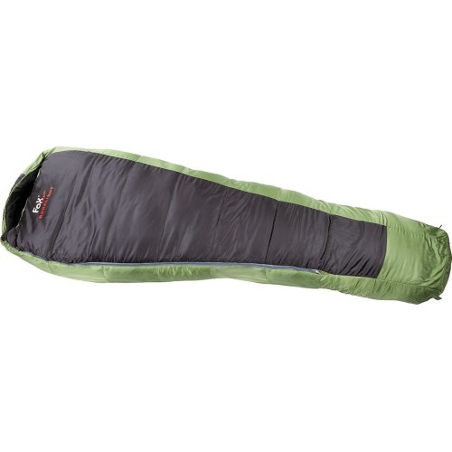 Miegmaišis FoxOutdoor Duralight, žalias-juodas