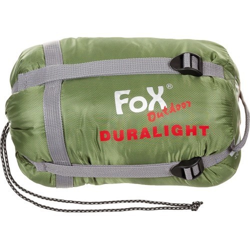 Miegmaišis FoxOutdoor Duralight, žalias-juodas