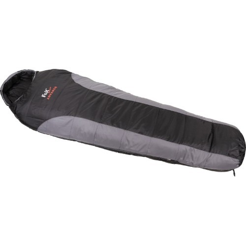 Miegmaišis FoxOutdoor Advance – juodai pilkas
