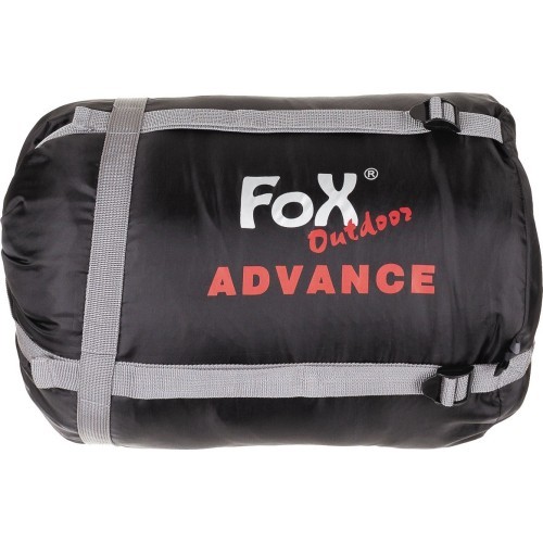 Sleeping Bag FoxOutdoor Advance - Black-Grey