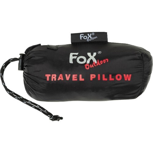 Pripučiama kelioninė pagalvė FoxOutdoor, juoda
