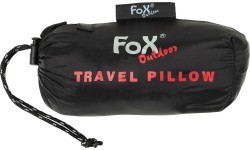 Надувная дорожная подушка FoxOutdoor, чёрная