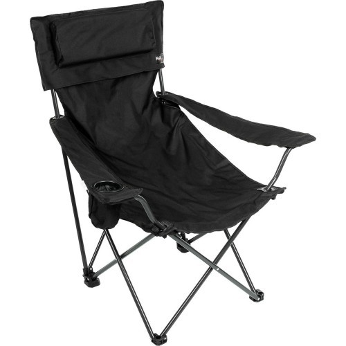 Sulankstoma kėdė FoxOutdoor Deluxe - juoda