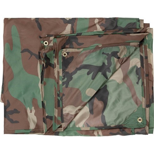 Tarpaulin MFH Tarp - Woodland, 300x300cm