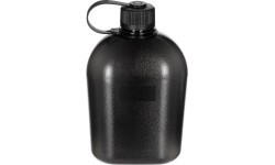 Фляга MFH GEN II, чёрно-прозрачная, 1 л