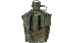 MFH canteen in pouch - woodland