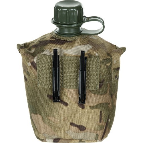 Pastic Canteen with Cover MFH - Operation-Camo, 1l
