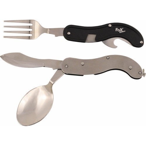 Sulankstomas peilis / įrankių rinkinys FoxOutdoor 4in1