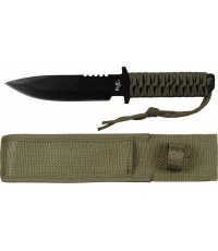 Peilis FoxOutdoor, žalias, fiksuota geležtė