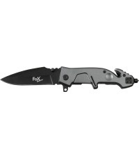 Складной нож одной рукой FoxOutdoor, чёрный