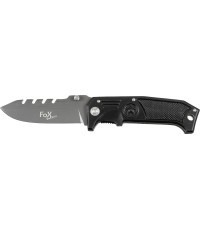 Sudedamas peilis FoxOutdoor, juodas, metalinė rankena