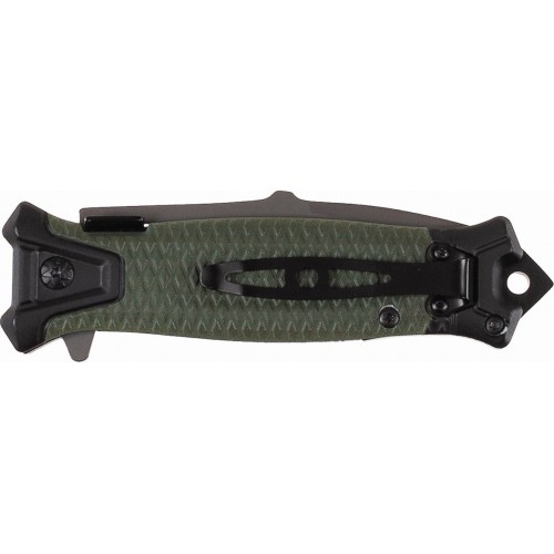 Sudedamas peilis FoxOutdoor Snake, žalias