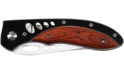 Peilis FoxOutdoor, rankena su medžio detalėmis