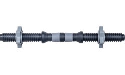 Plastikinis srieginis hantelio grifas su fiksatoriais inSPORTline Plafor 41 cm / 30 mm