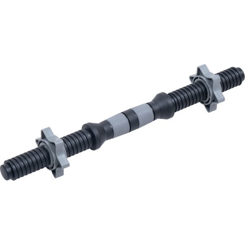 Plastikinis srieginis hantelio grifas su fiksatoriais inSPORTline Plafor 41 cm / 30 mm
