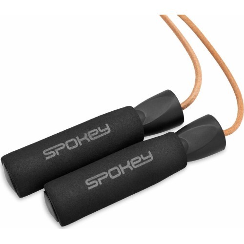 Šokdynė su odine virve Spokey QUICK SKIP