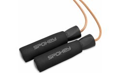 Скакалка с кожаным шнуром Spokey QUICK SKIP
