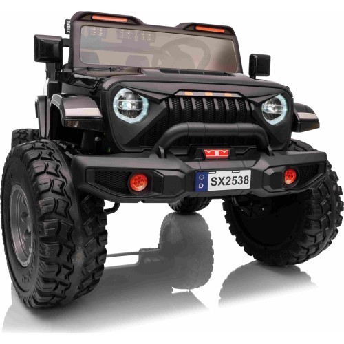 Электромобиль Extreme Sport 4x4, чёрный