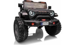 Elektromobilis Extreme Sport 4x4, juodas