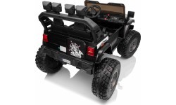Elektromobilis Extreme Sport 4x4, juodas