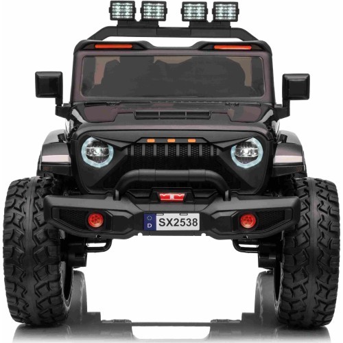 Elektromobilis Extreme Sport 4x4, juodas