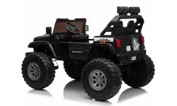 Электромобиль Extreme Sport 4x4, чёрный