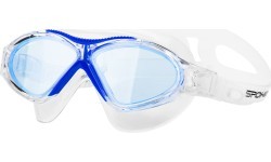 Swimming goggles / half mask white Spokey VISTA JR