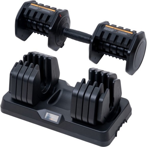 Reguliuojamas vienos rankos hantelis inSPORTline DuraBell® 5–41 kg