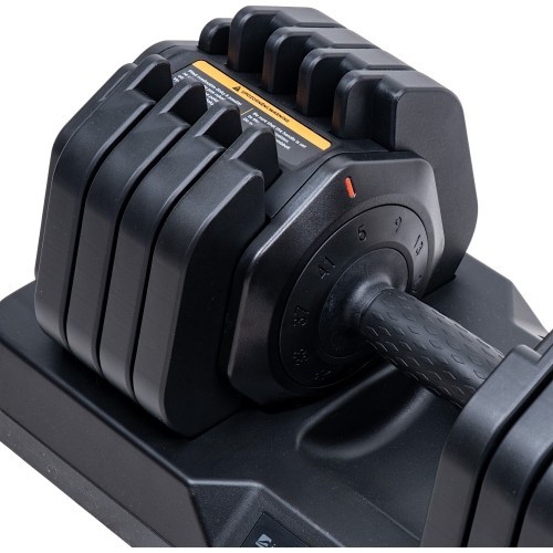 Reguliuojamas vienos rankos hantelis inSPORTline DuraBell® 5–41 kg
