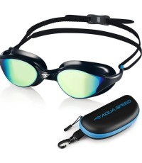 Swimming goggles VORTEX MIRROR  in  hard case - 07