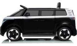 Vaikiškas elektromobilis Volkswagen ID BUZZ, juodas