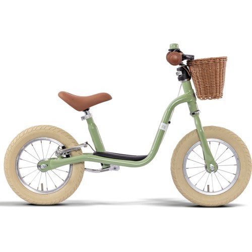 PUKY LR XL BR Classic balance bike, retro green