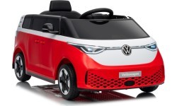 Elektromobilis Volkswagen ID Buzz, raudonas