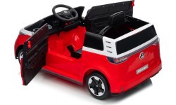 Elektromobilis Volkswagen ID Buzz, raudonas
