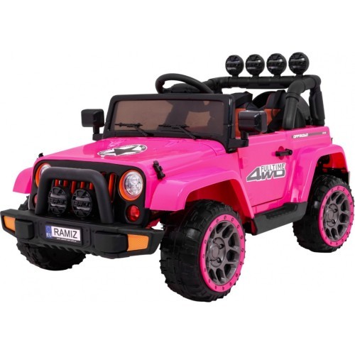 Full Time 4WD Pink Off-Road Vehicle