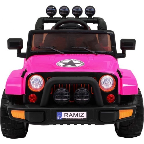 Full Time 4WD Pink Off-Road Vehicle