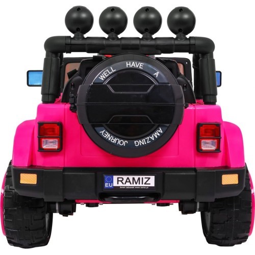 Full Time 4WD Pink Off-Road Vehicle
